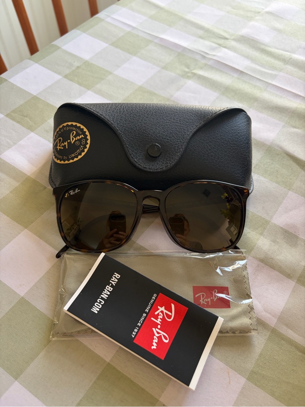 Ray-Ban Tortoise Brown Sunglasses